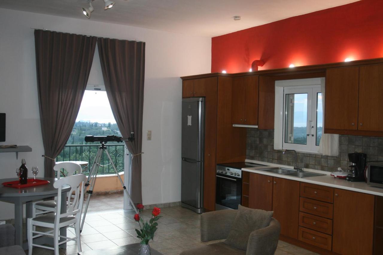 Corfu Quality Suite, Tranquility, Mountain & Sea Views Agios Gordios  Eksteriør billede